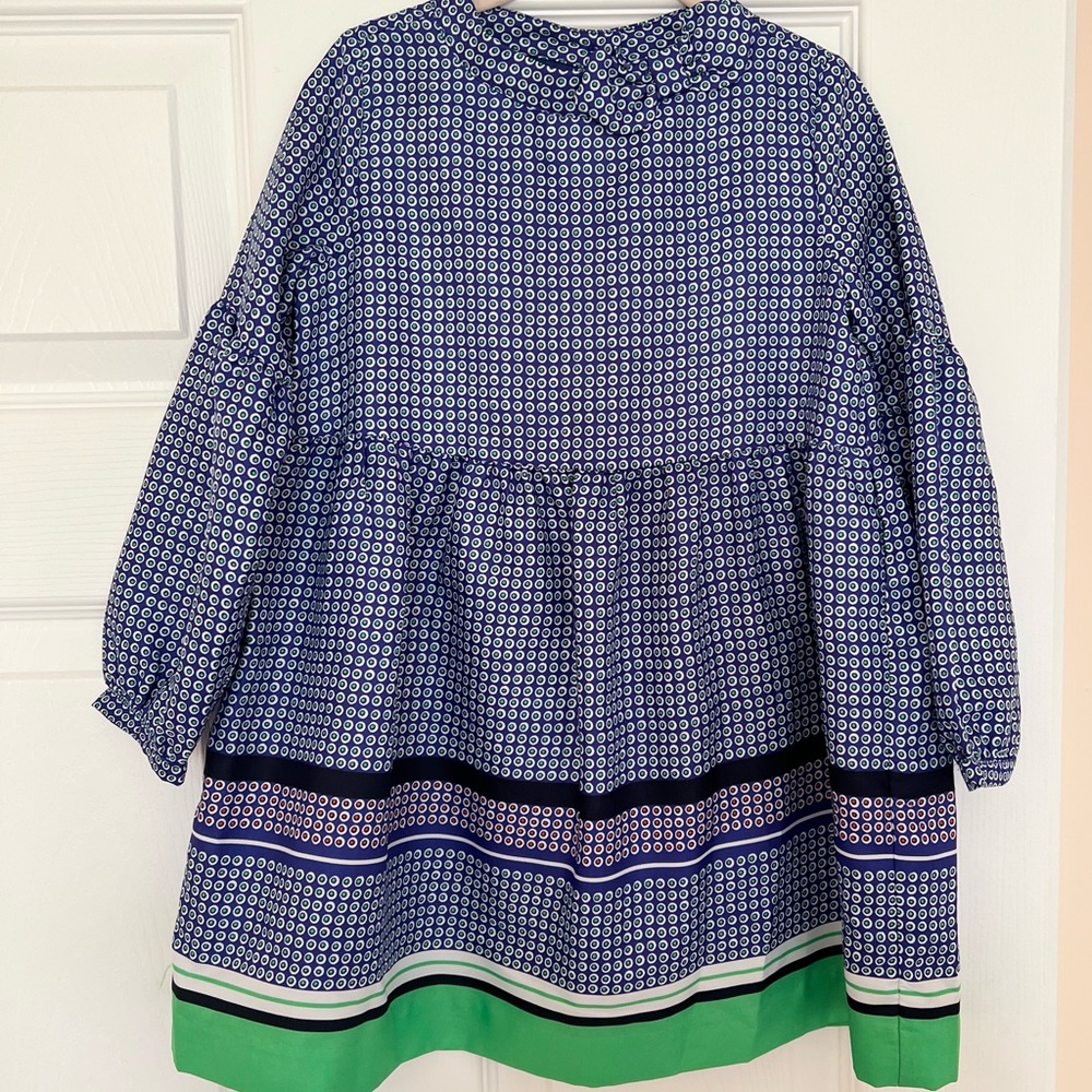 Janie and Jack Girls Mixed Print Dress